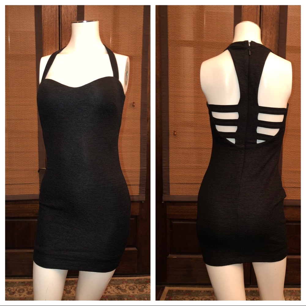 Bebe Open Back Dress